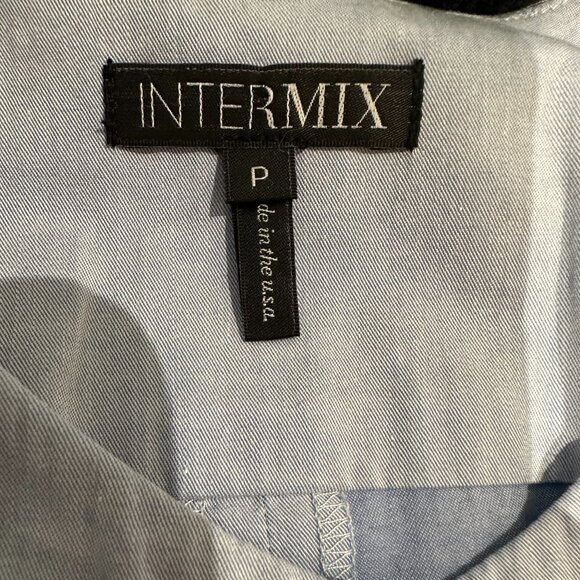 Intermix Blue Top - Picture 4 of 5
